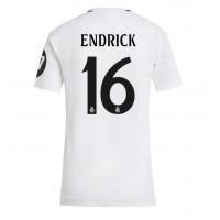 Real Madrid Endrick #16 Fußballbekleidung Heimtrikot Damen 2024-25 Kurzarm